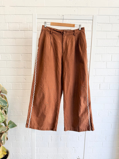 Foxwood Paradise Pants - Chocolate - Size 14