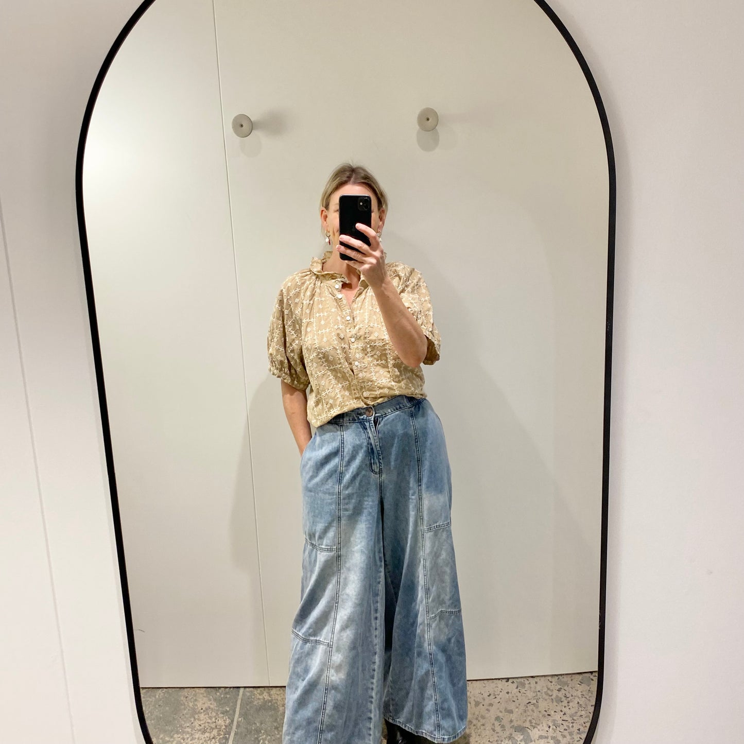 Zoe Kratzmann Embroidered Blouse - Size 2