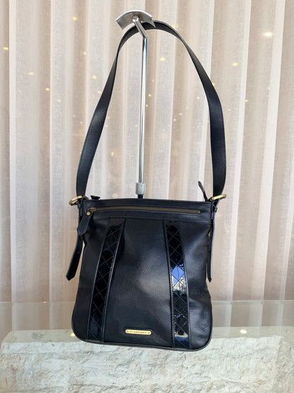 Burberry Black Nova Crossbody Bag