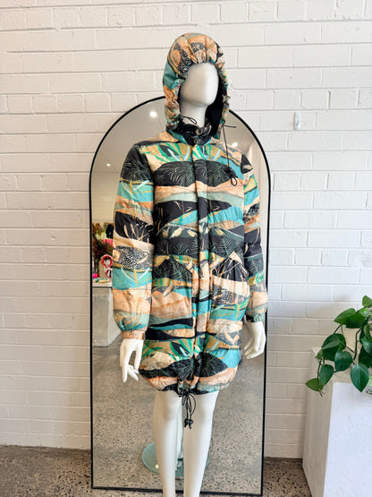 Gorman x Dana Kinter “Auguries Of Innocence” puffer jacket - Size 8