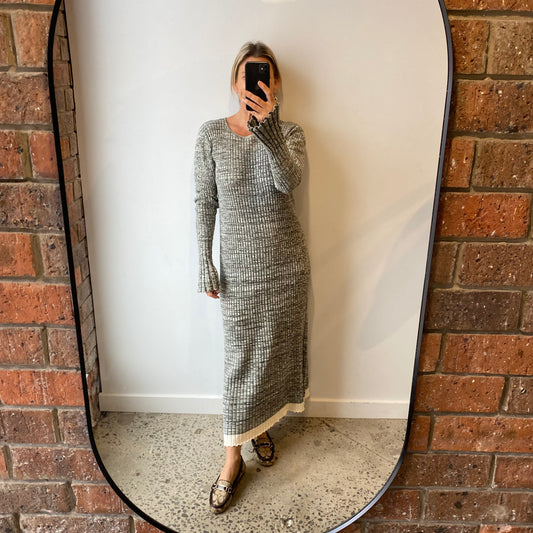 Friends With Frank Cleo Knit Dress - Size XL (12-16)