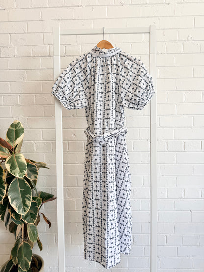 Zoe Kratzmann Porcelain Rouse Midi Dress - SIze 0 (6 - 8)