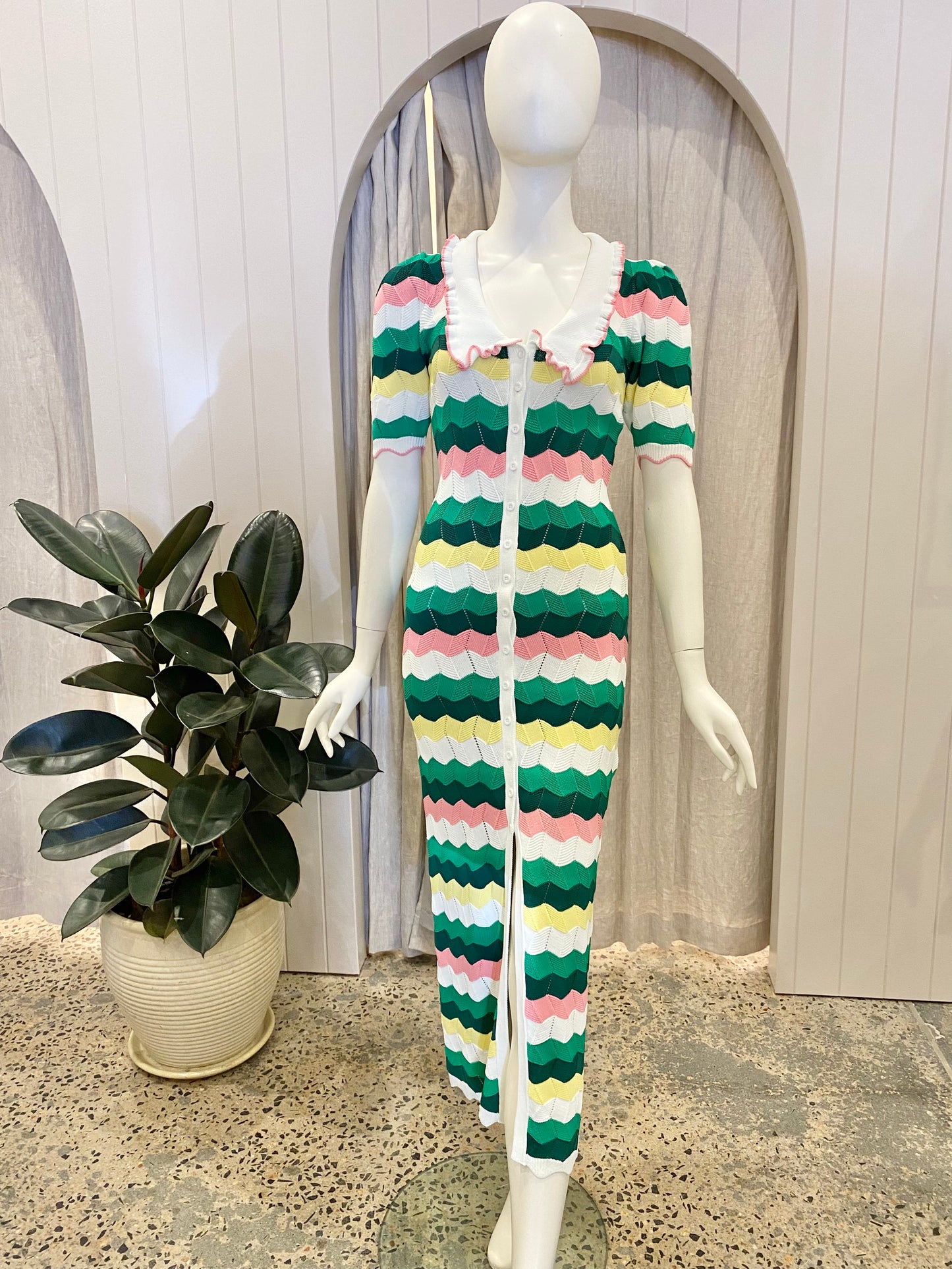 Steele 'Sparrow' Crochet Dress - Size XS (8)