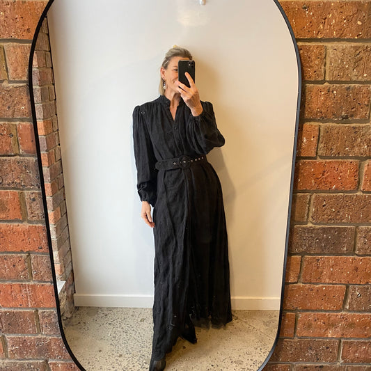 Palm Noosa Noddy Dress in Black - Size 10