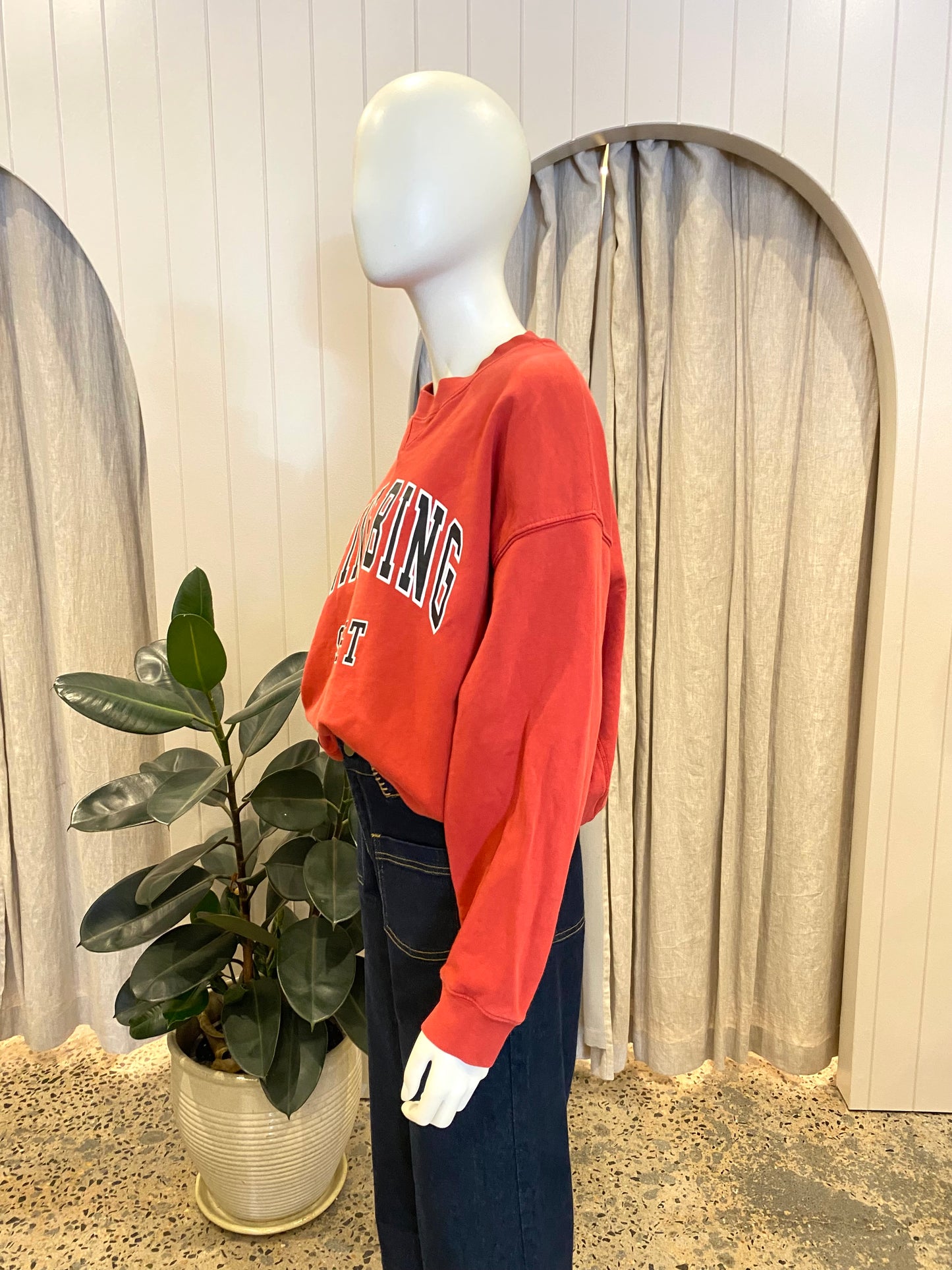 Anine Bing 'Jaci' Sweater in Red - Size XS (6-10)