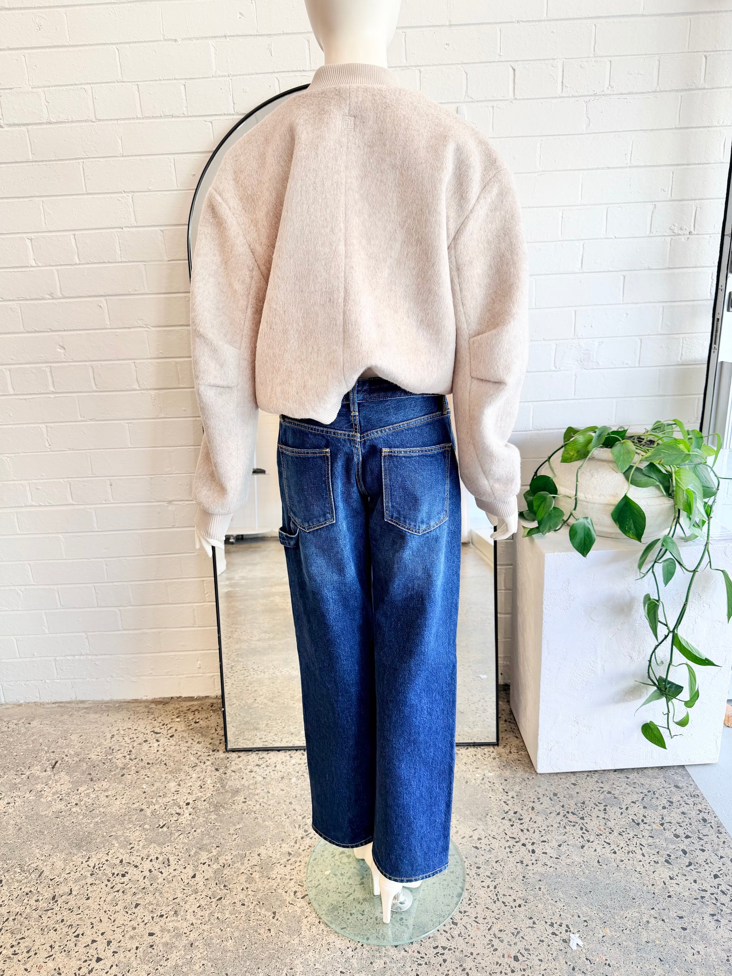 St Agni Dark Indigo Carpenter Jeans - Size 25 (6 - 8)