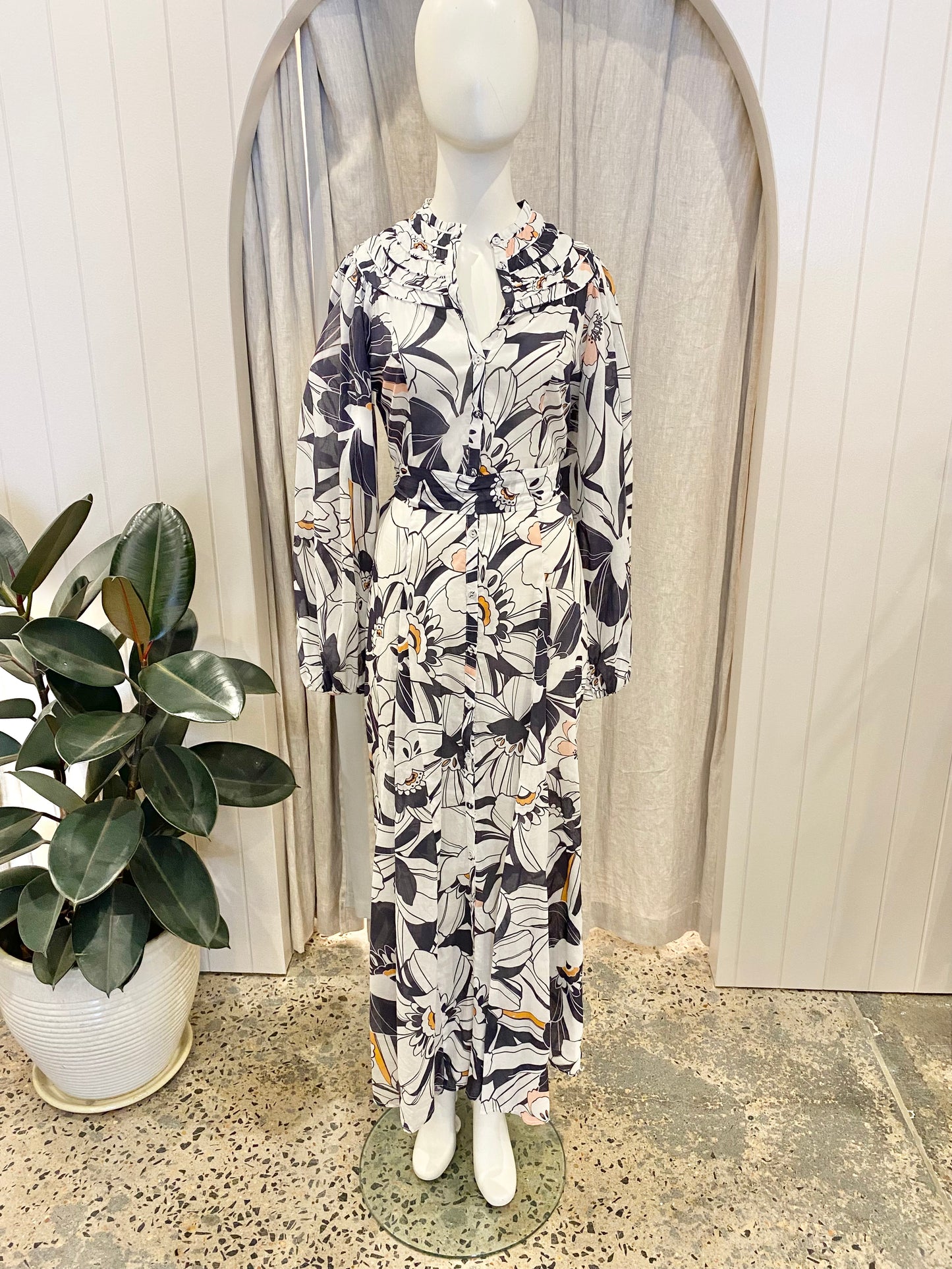 Morrison Armelle Maxi Dress - Size 1 (8)