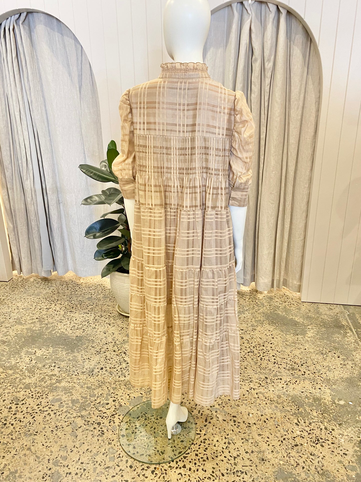 Birgette Herskind Rio Midi Dress - Size 12/14