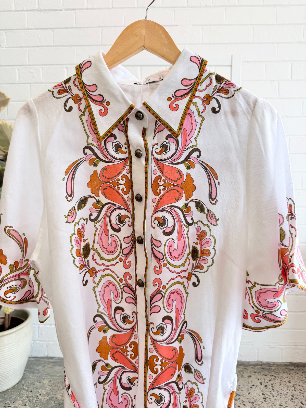 Zoe Kratzmann Petal Mirage Forum Tunic Dress - Size 3 (12)