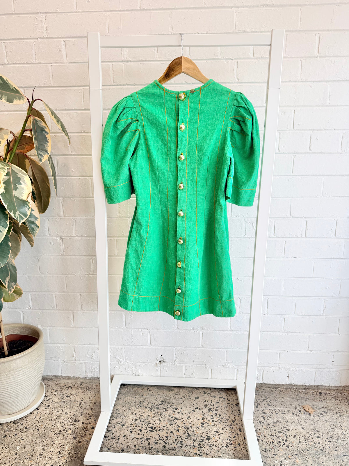 The Story of Us Green Mini Dress - Size 8
