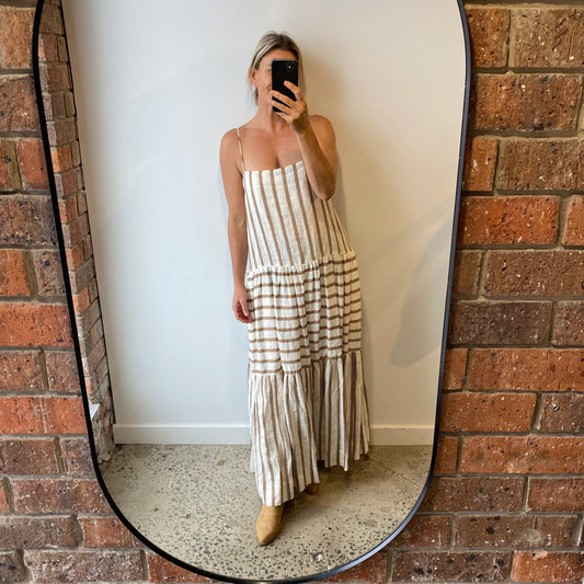 Bec & Bridge Dallas Midi Dress - Size 12