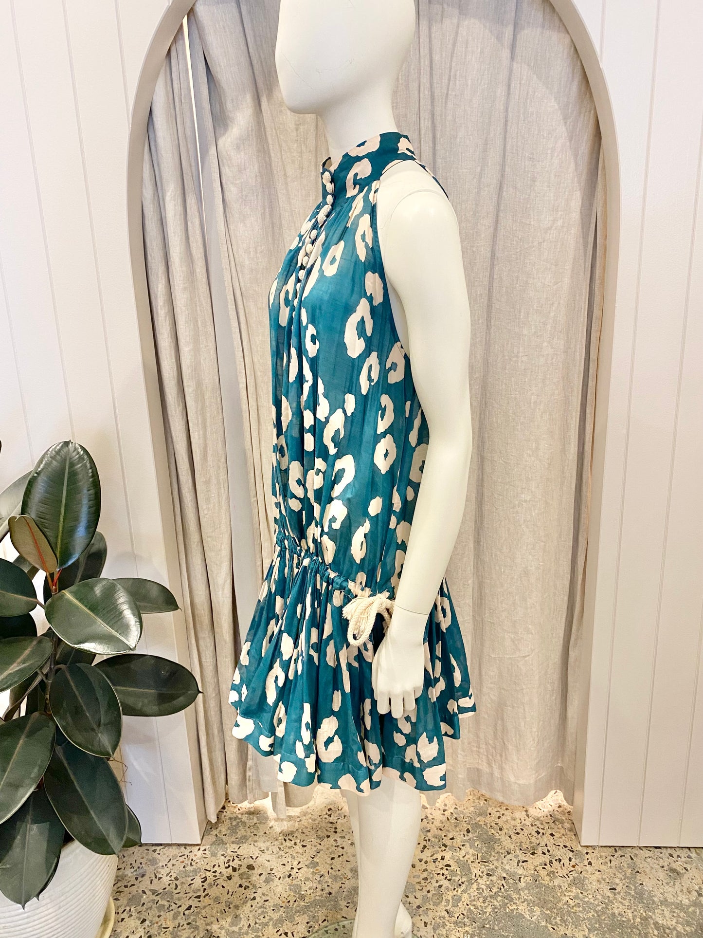 Zimmermann Shelly Swing Mini Dress - Size 3 (12)