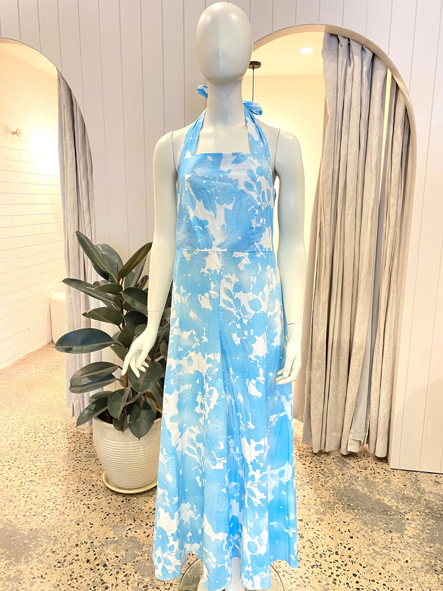 Morrison Isadora Halter Maxi Dress - Size 12