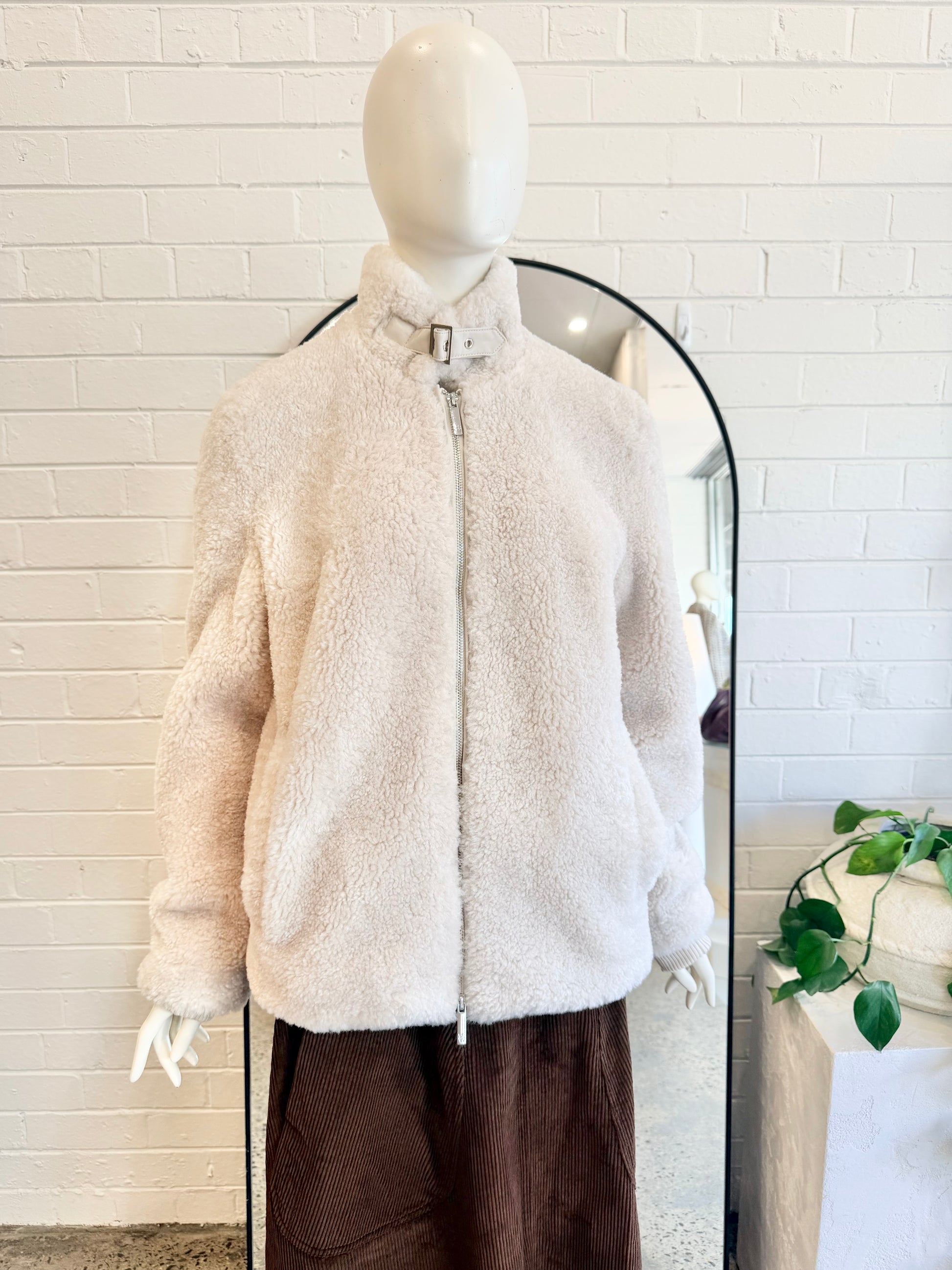 Viktoria & Woods Dolomites Jacket in Ivory - Size 2 (12) - Pre-Loved Geelong 1