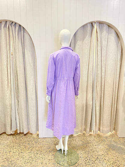 Country Road Violet Elastic Waist Dress - Size 14