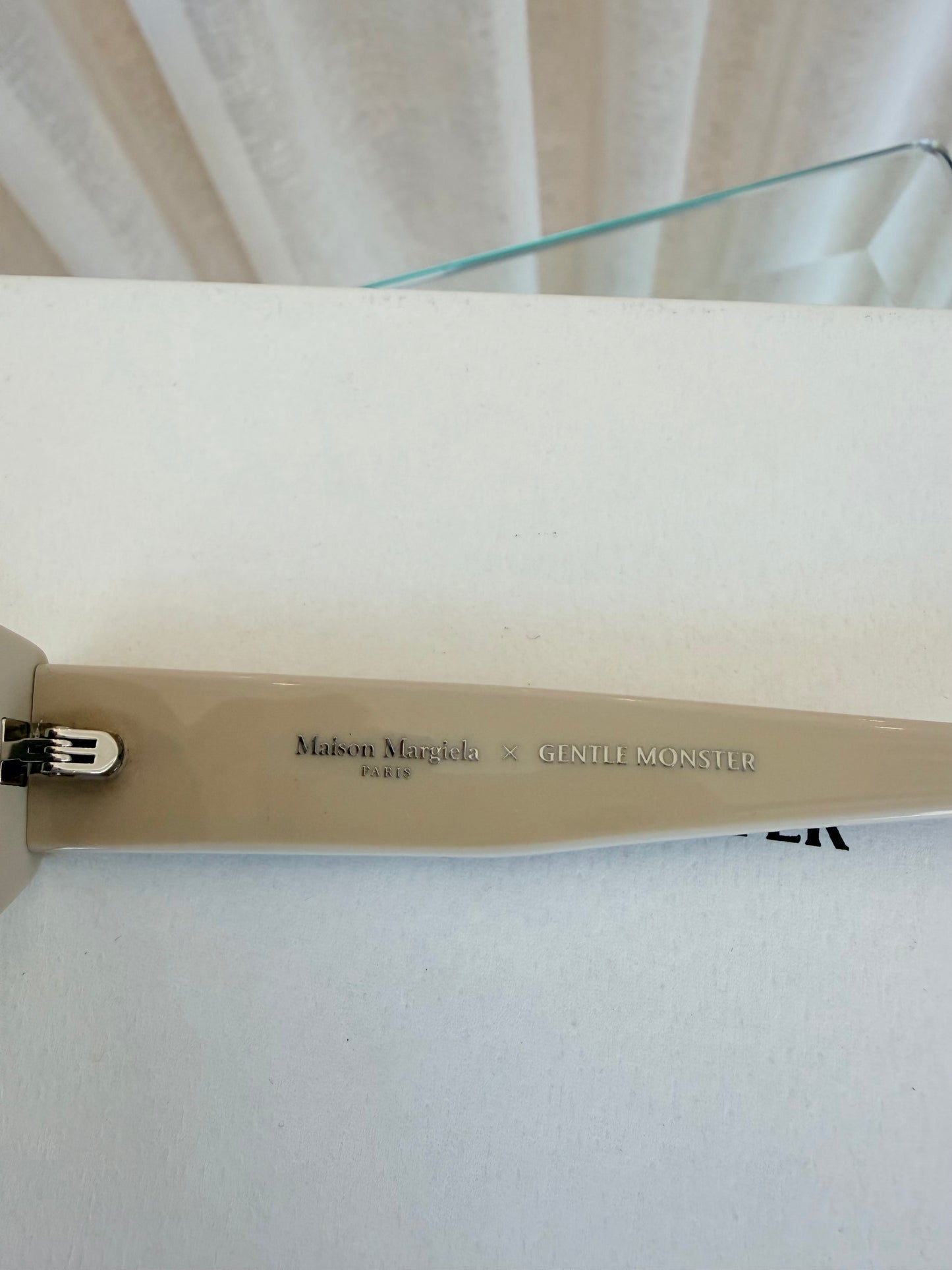 Maison Margiela x Gentle Monster Beige MM205 Sunglasses