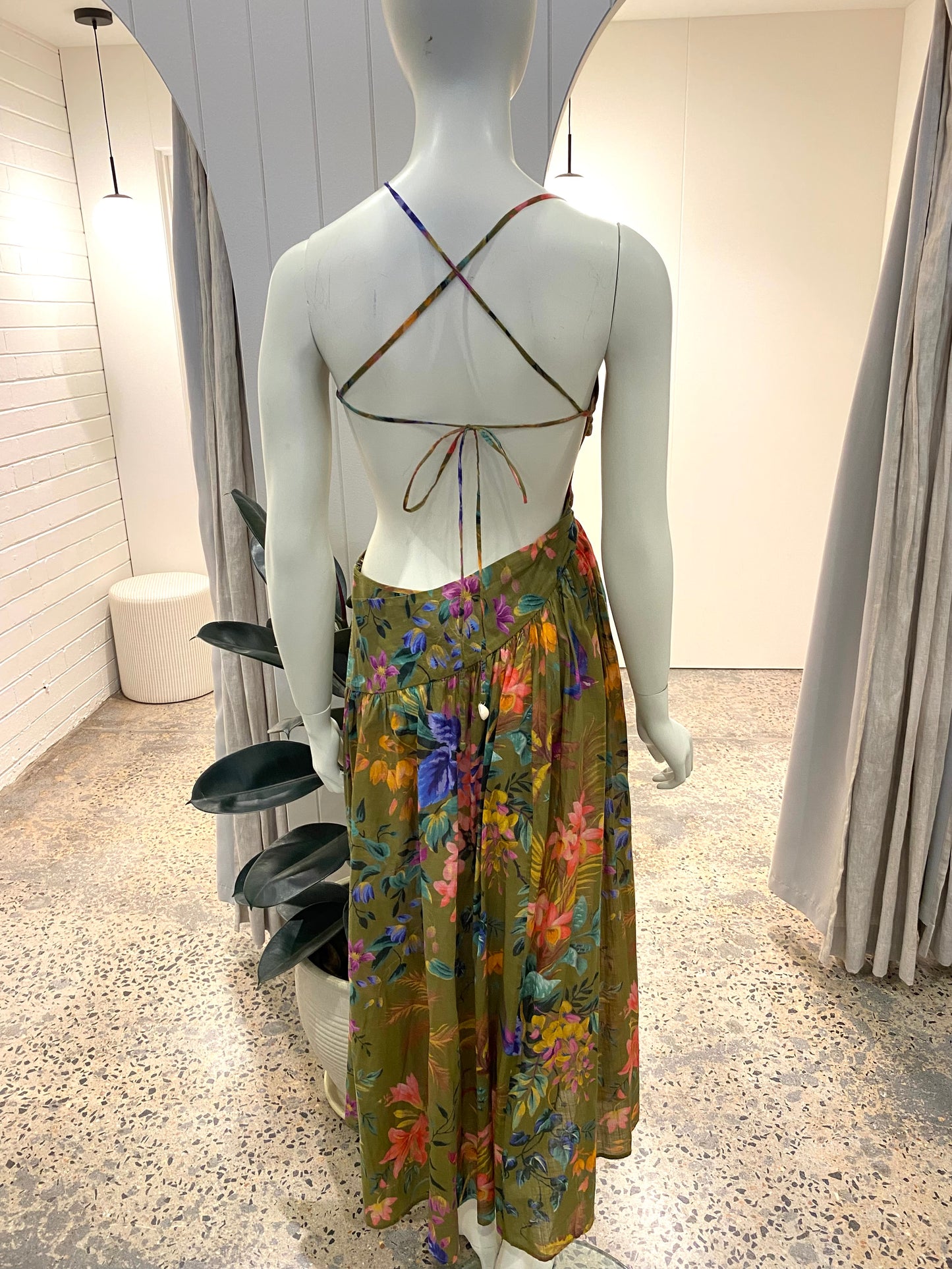 Zimmermann Tropicana Asymmetric Dress - Size 2
