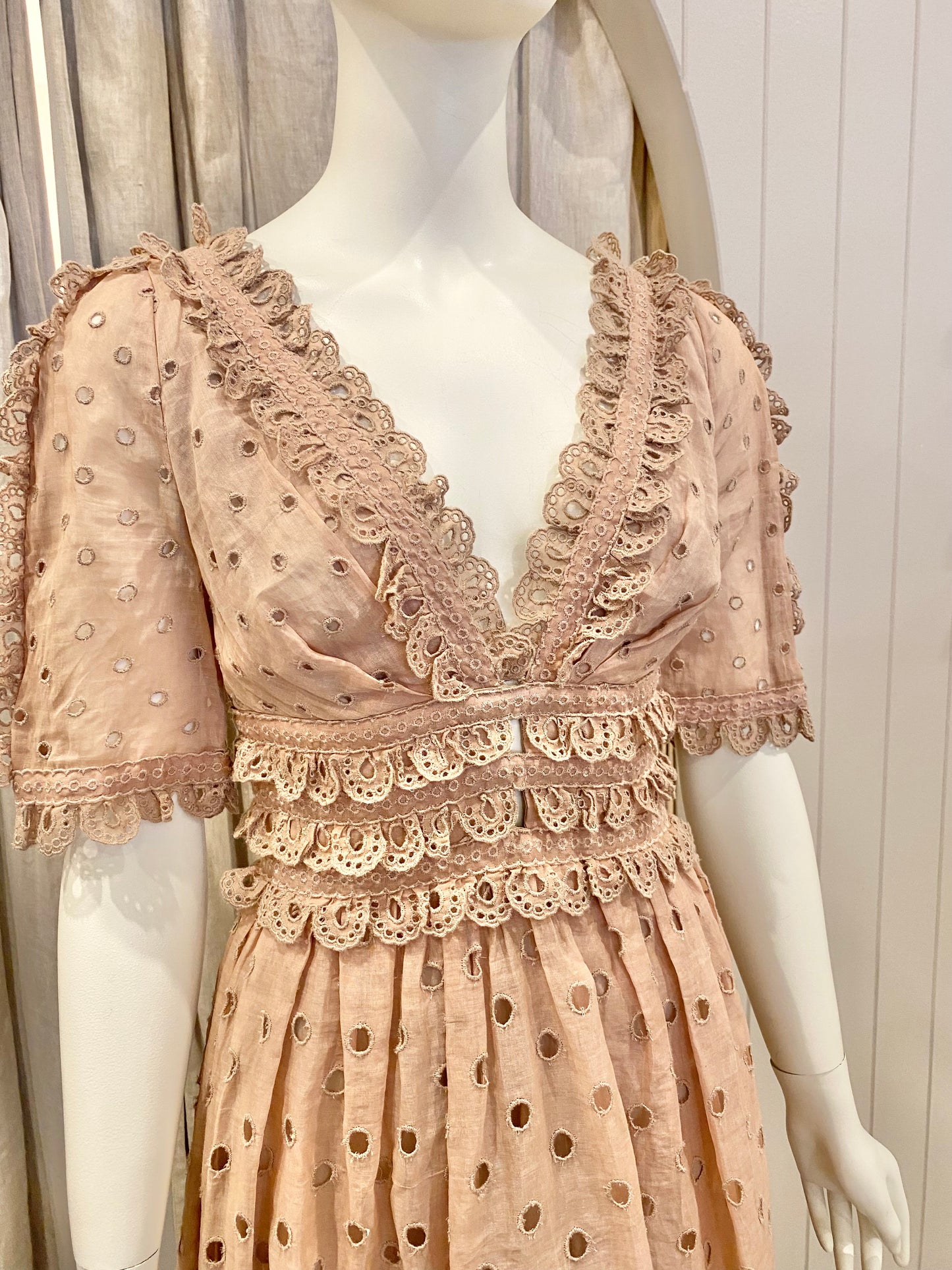 Zimmermann Winsome Tea Dress - Size 1 (8/10)