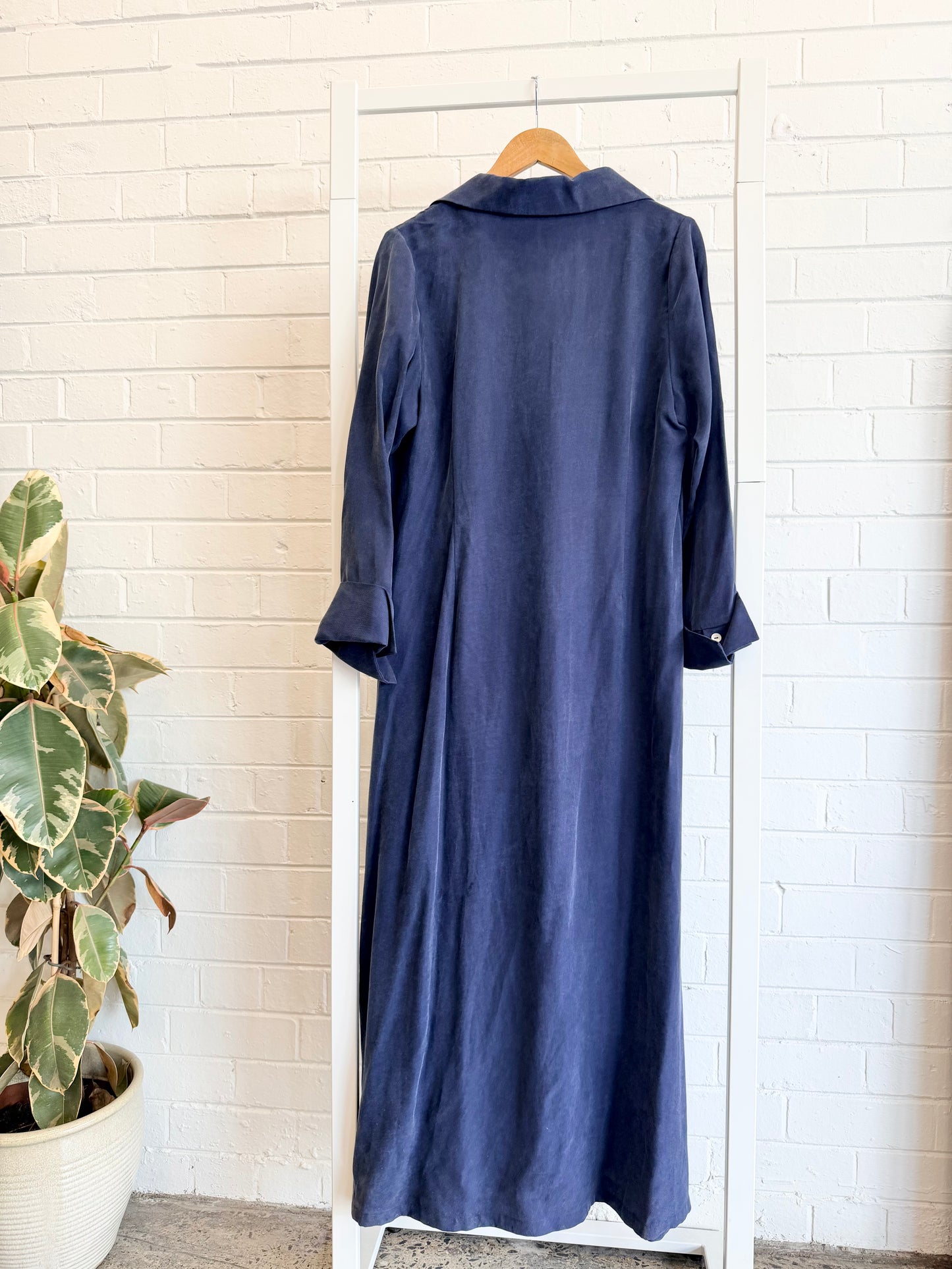 Marle NZ Navy Shirt-Dress - Size 14