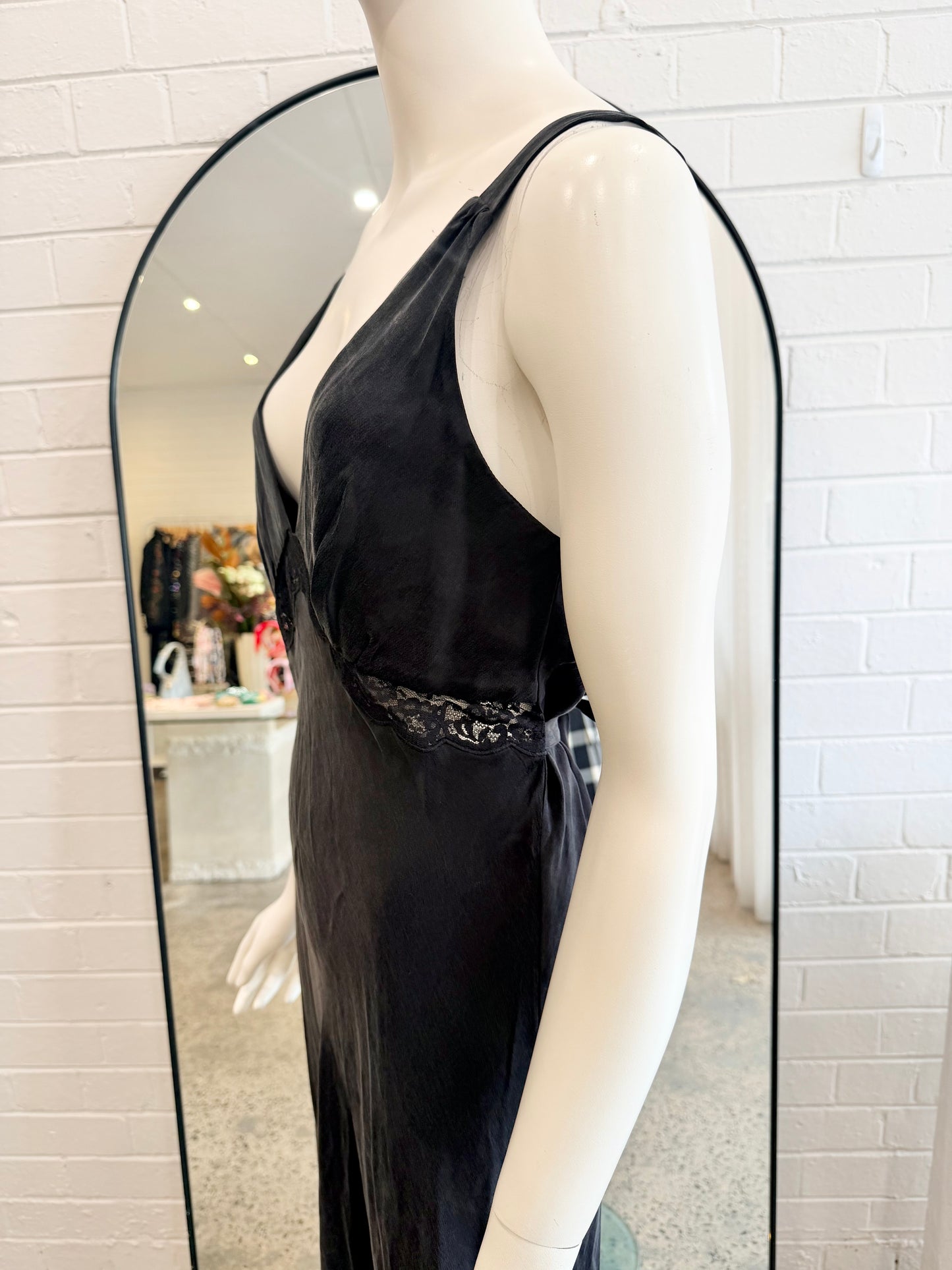 Auguste Black Aurelia Maxi Dress - Size 10
