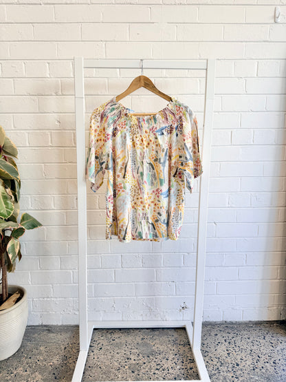 Nancybird Printed Blouse/Top - Size L