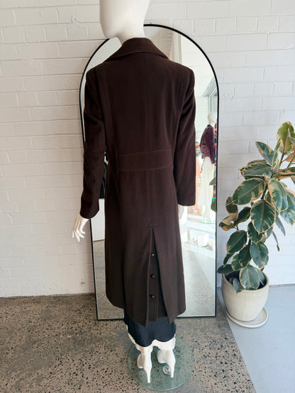 Burton Vintage Wool Blend Coat - Size 8/10