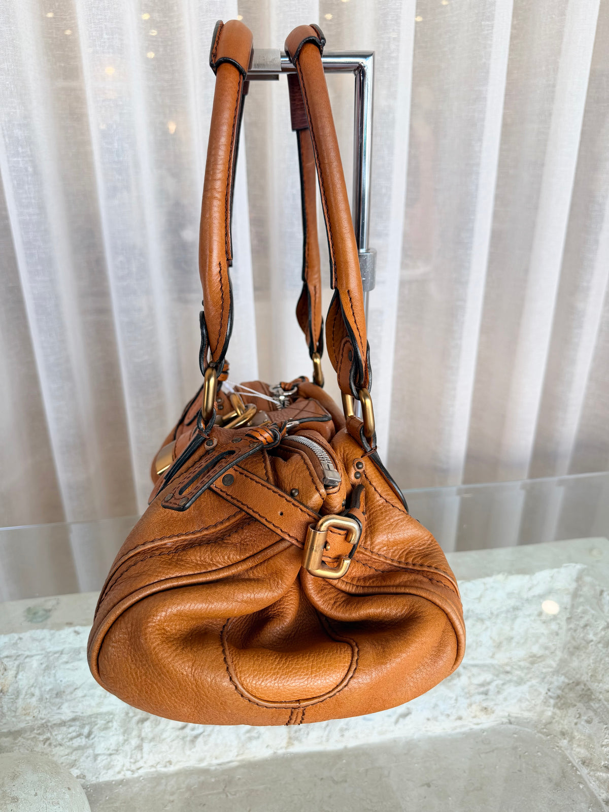 Vintage 2006 Chloe Tan Paddington Bag