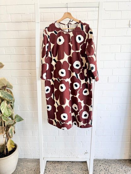 Marimekko Havaittu Pieni Unikko 2 Dress - Size 44 (14)