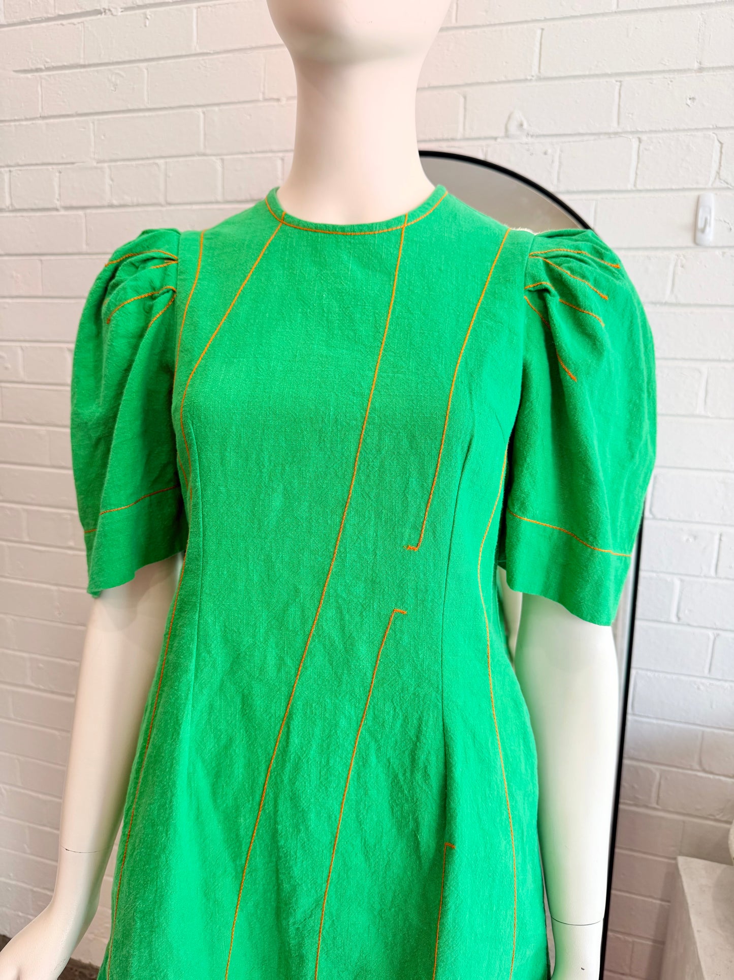 The Story of Us Green Mini Dress - Size 8