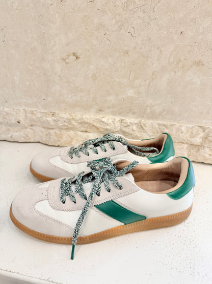 Jo Mercer White Leather Chaos Sneakers - Size 38