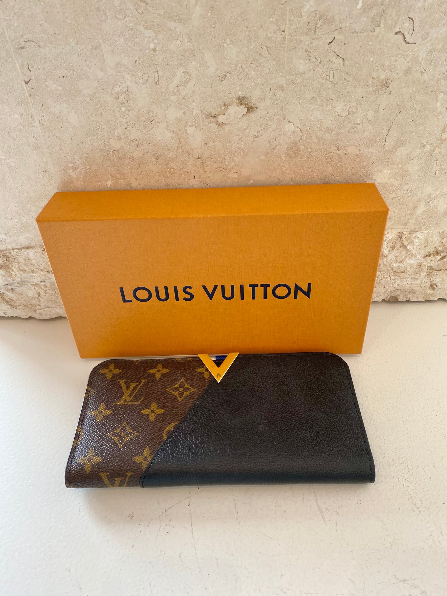 Louis Vuitton Black Kimono Wallet