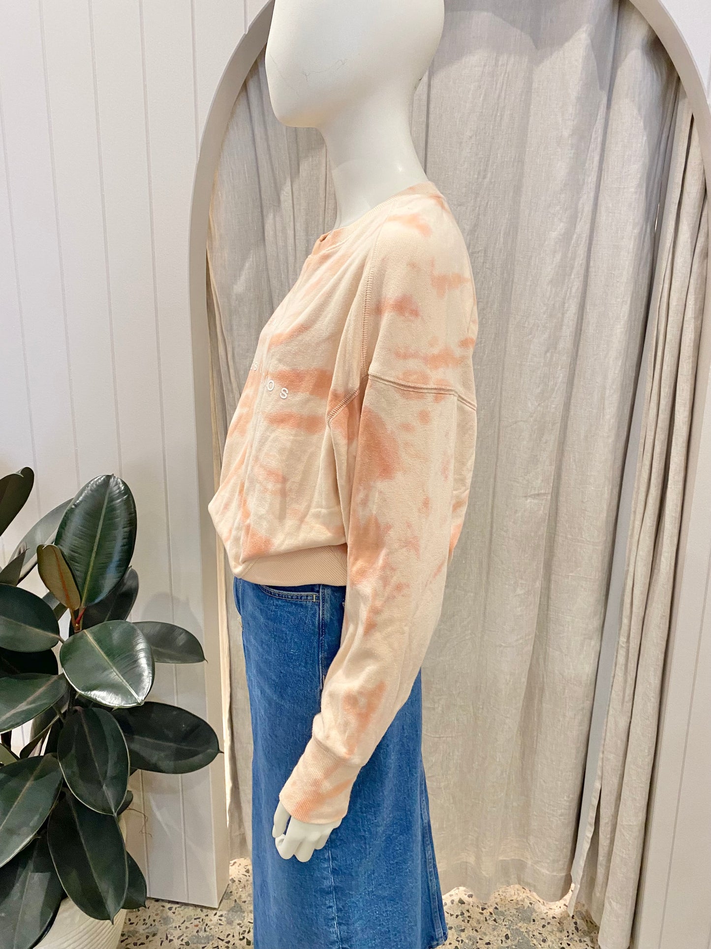 Ena Pelly Apricot Sweater - Size 10