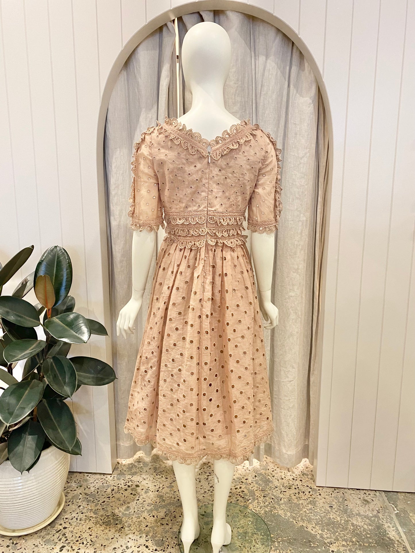 Zimmermann Winsome Tea Dress - Size 1 (8/10)