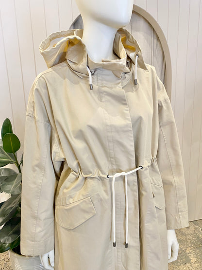 Max Mara Weekend Trench Coat in Sand - Size 12-14