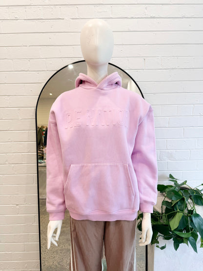 PE Nation Pink Fadeaway Hoodie - Size XS (8)