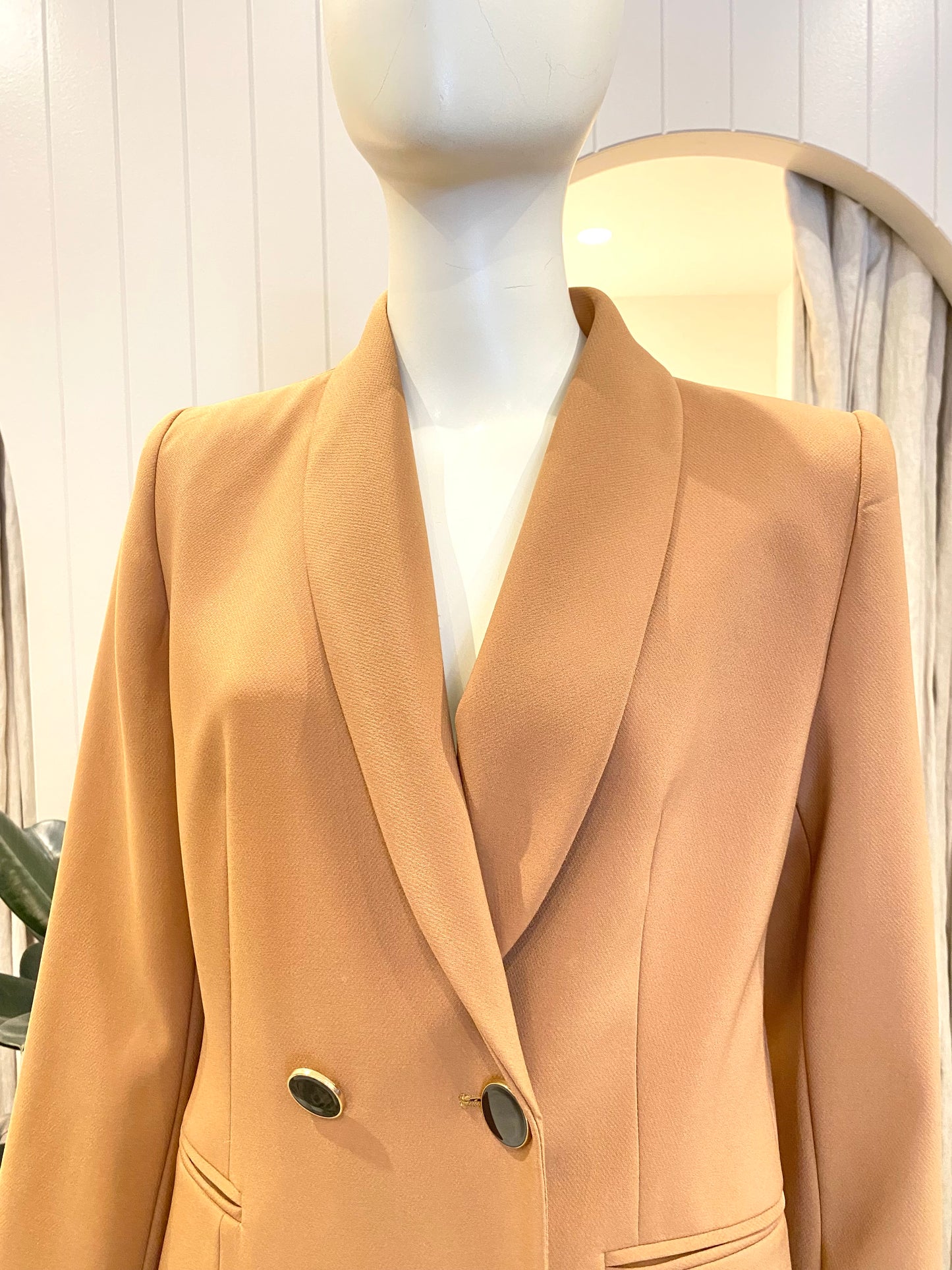 Zara Tan Blazer - Size L