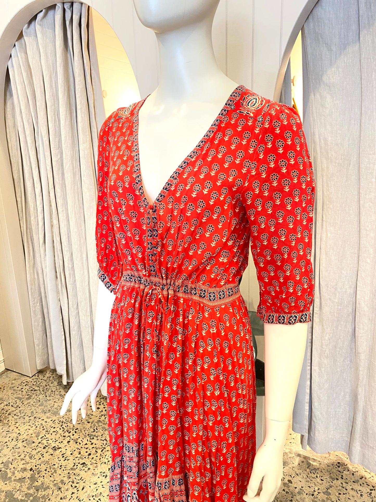 Spell & The Gypsy Gypsiana Maxi Dress - Size XS