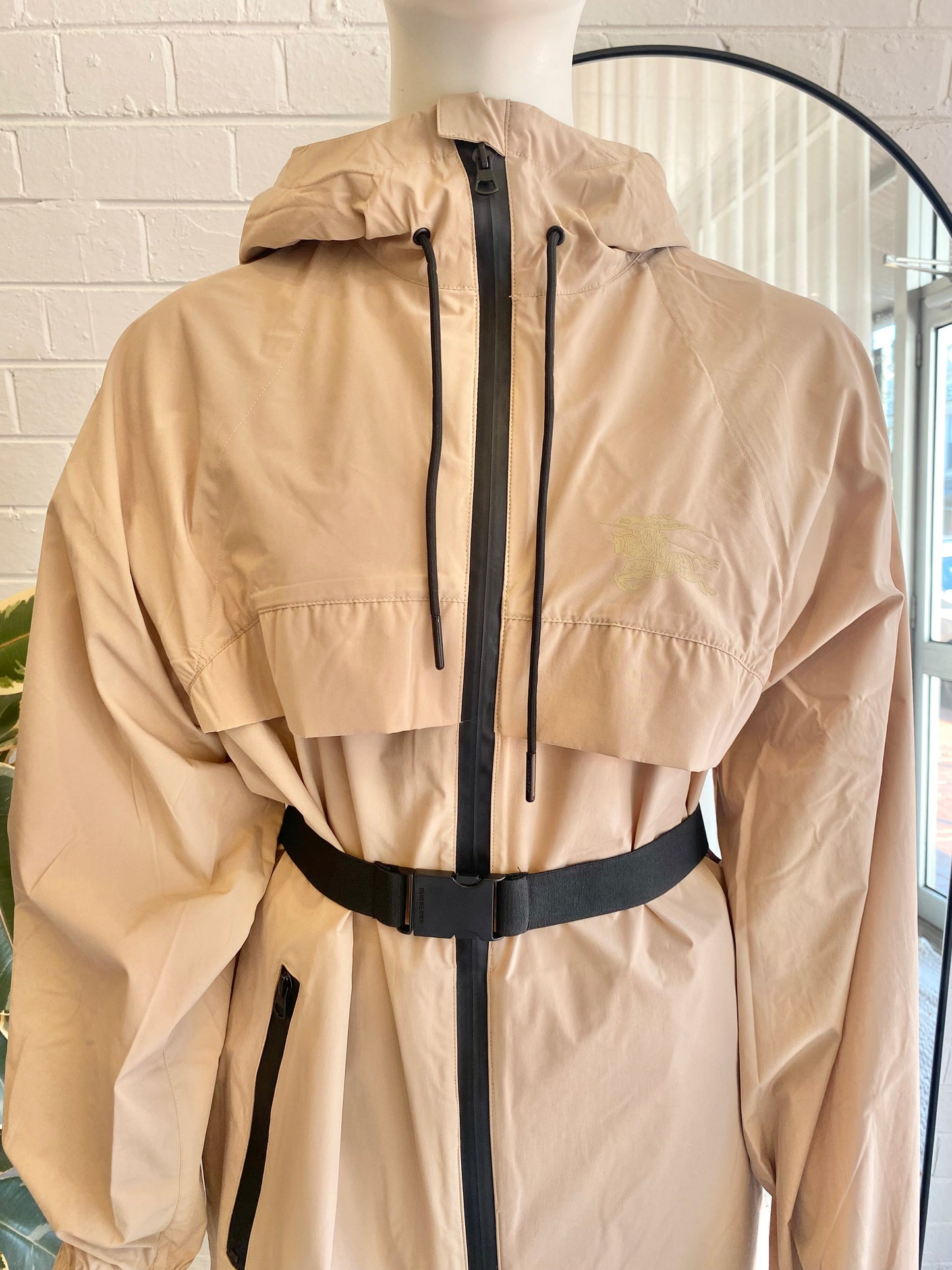 Burberry Equestrian Hooded Parka Jacket - Size 10-12