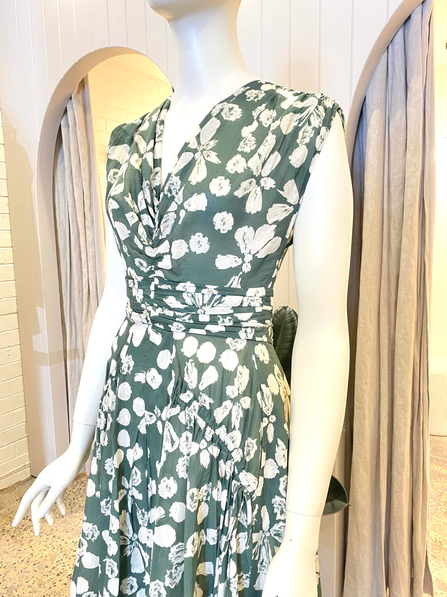 Cable Layla Midi Dress - Size 8