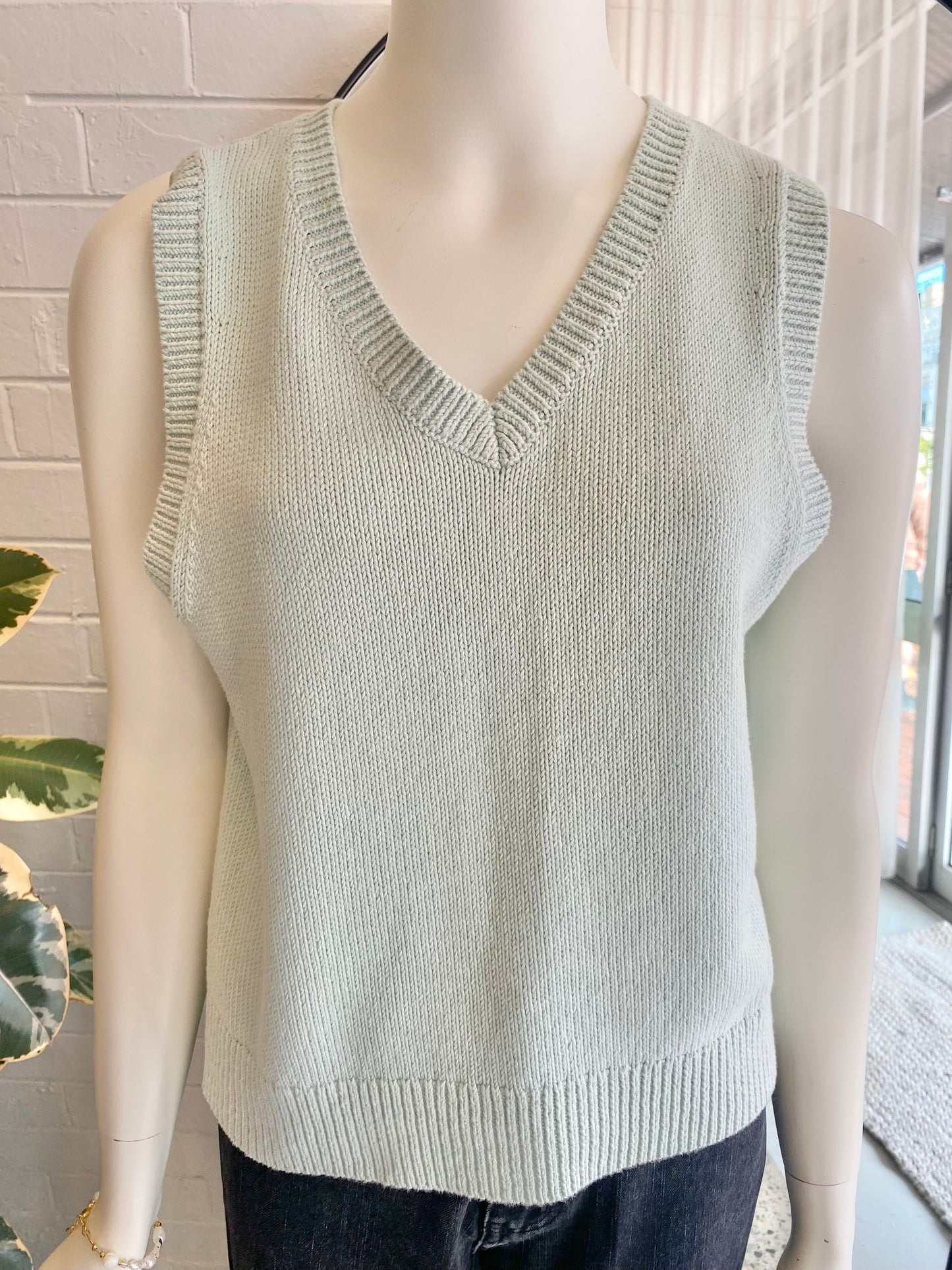 Friends With Frank Mint Ren Knit Top - Size Small (8/10)