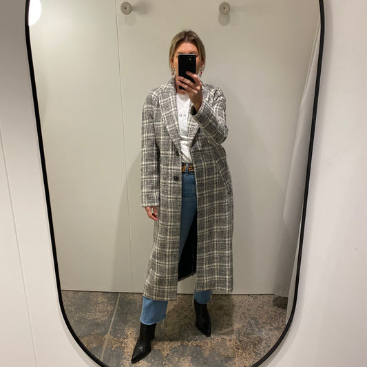 SABA Marcelle Longline Coat - Size 8