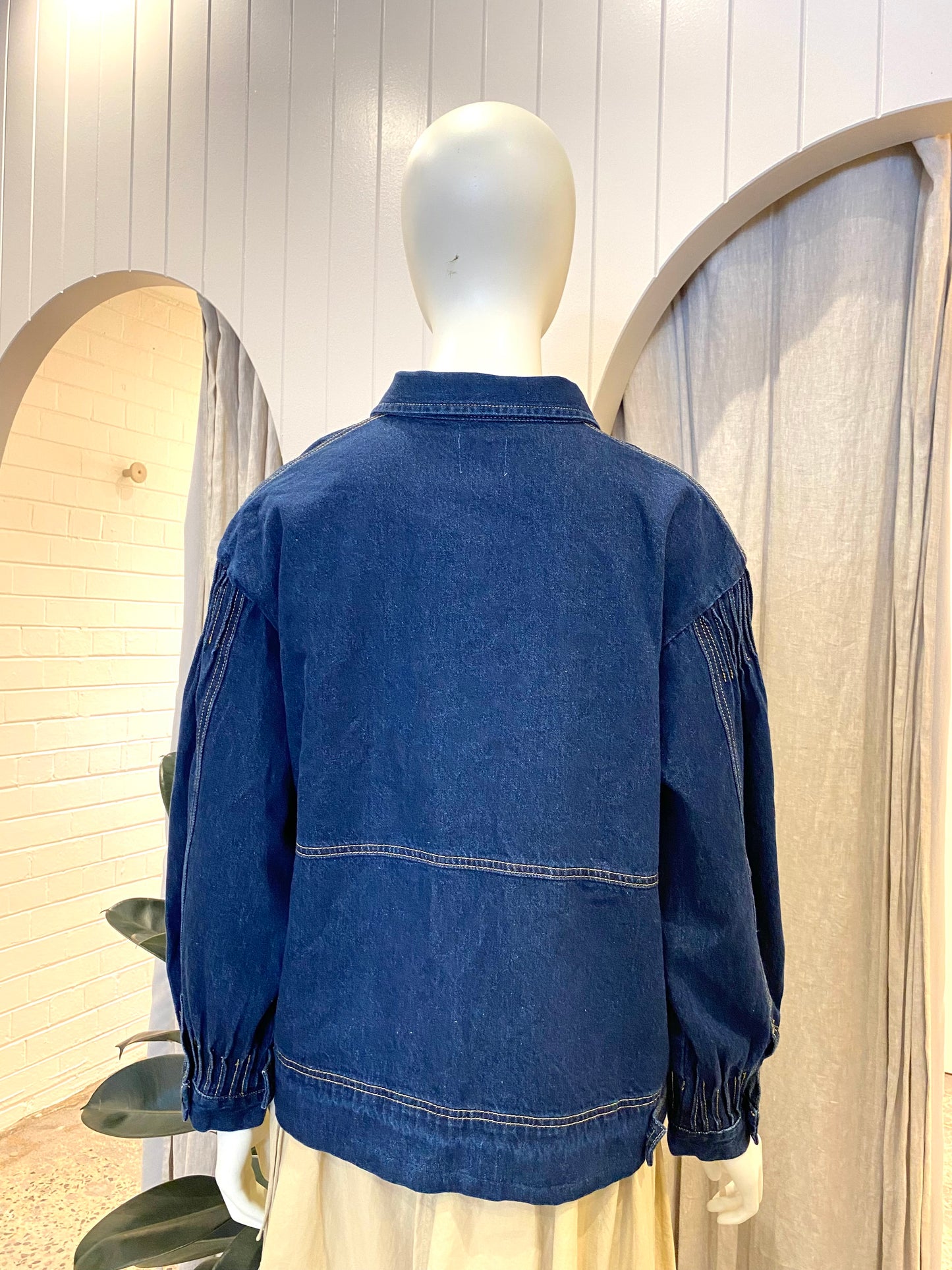 Morrison Bobbi Denim Shirt - Size 2 (10/12)