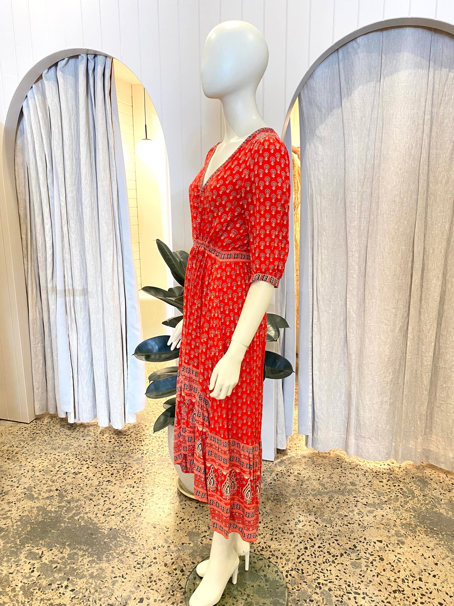 Spell & The Gypsy Gypsiana Maxi Dress - Size XS