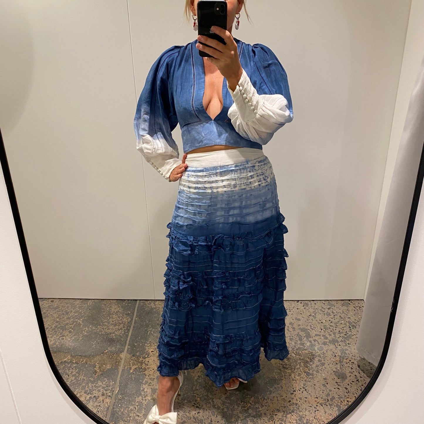 Mackenzie Mode Blue Flip Ocean Set - Size 12