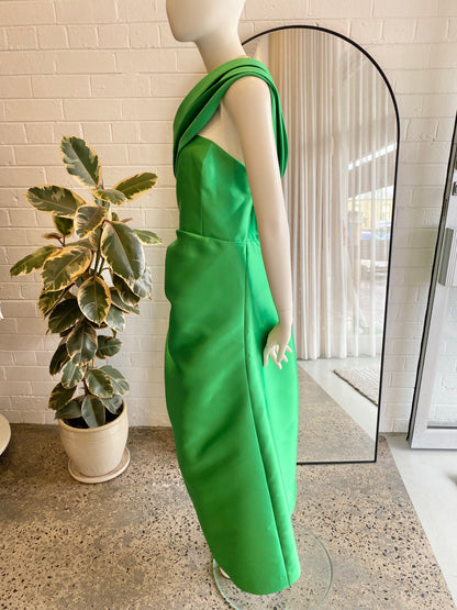 Pearls and Roses Green Florence Dress - Size 14