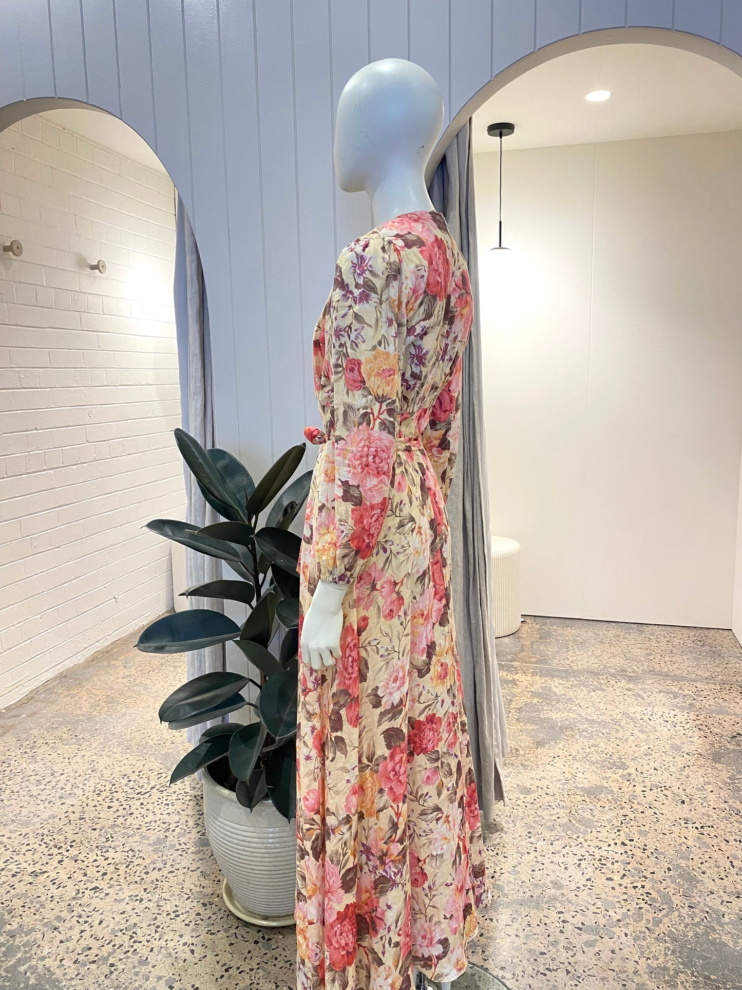 Zimmermann Honour Plunge Dress - Size 3 (12)