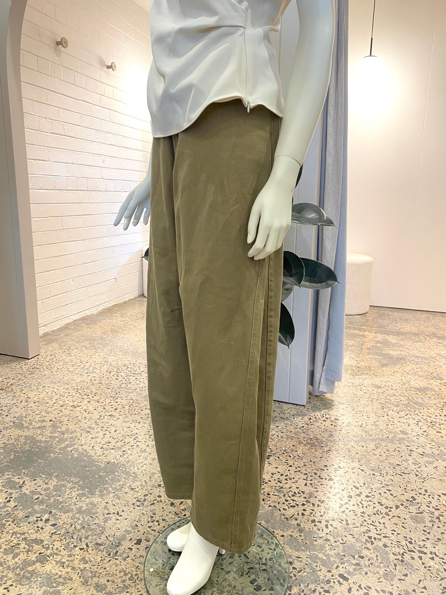 Emerson Studio Barrel Jean Wild Green - Size L