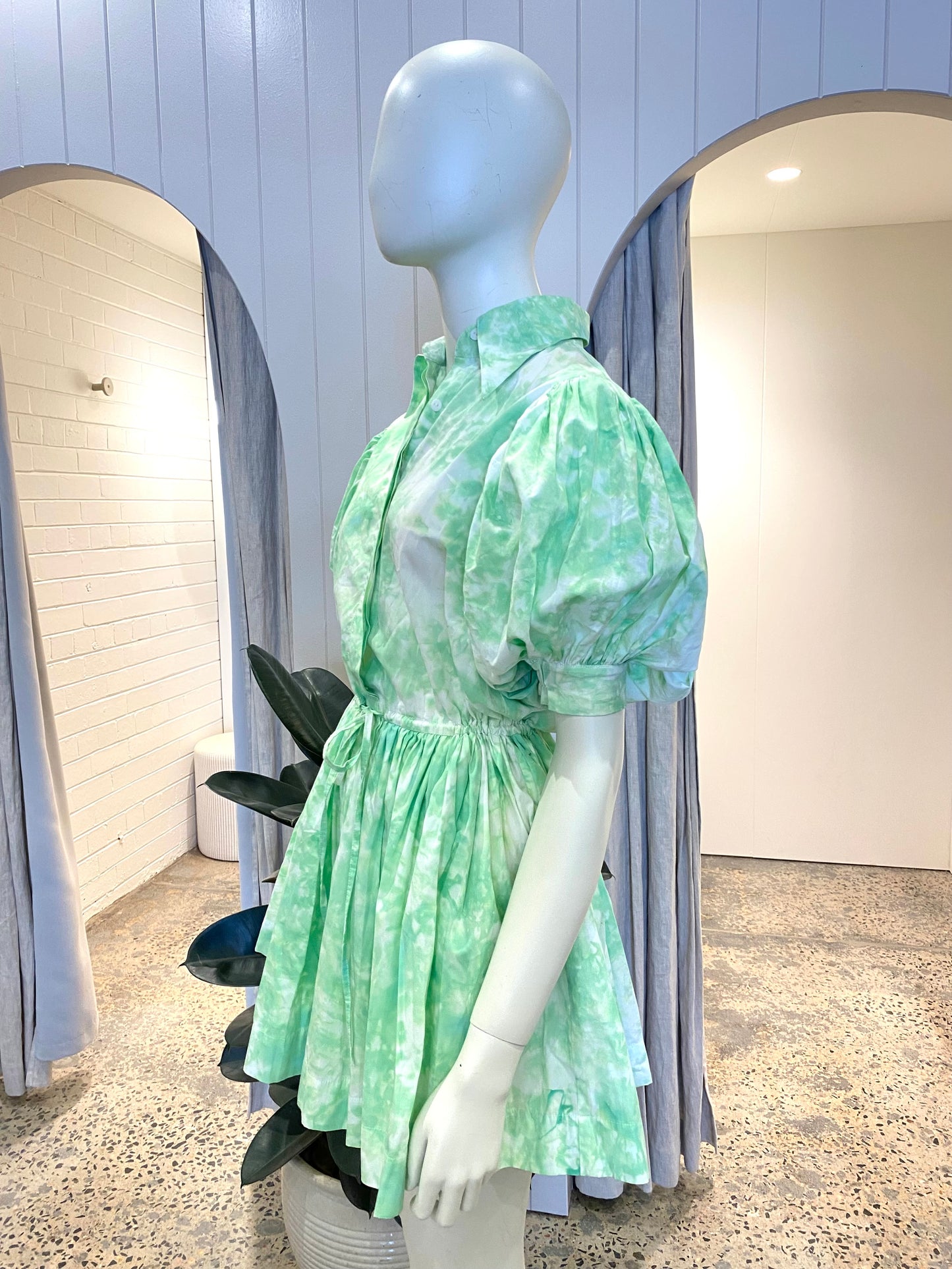 S/W/F Tie Dye Mini Dress - Size XS (8)