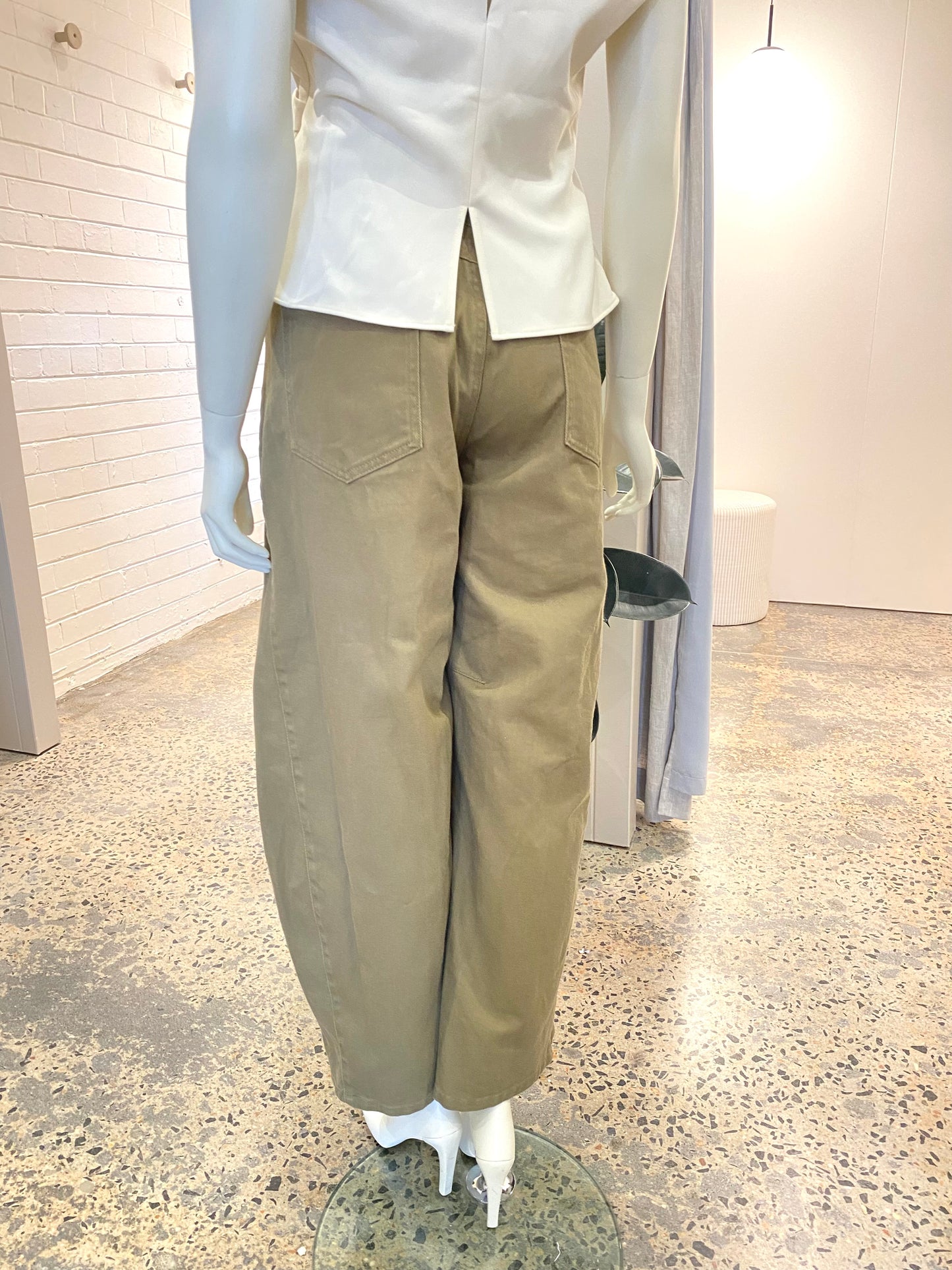 Emerson Studio Barrel Jean Wild Green - Size L