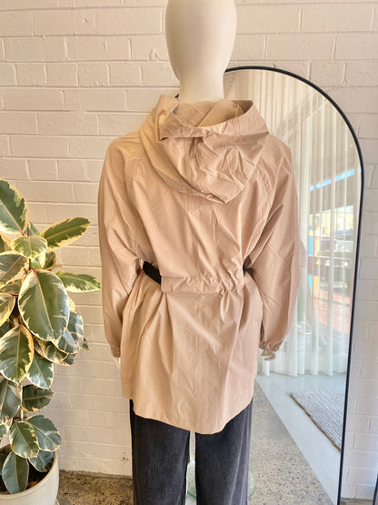 Burberry Equestrian Hooded Parka Jacket - Size 10-12